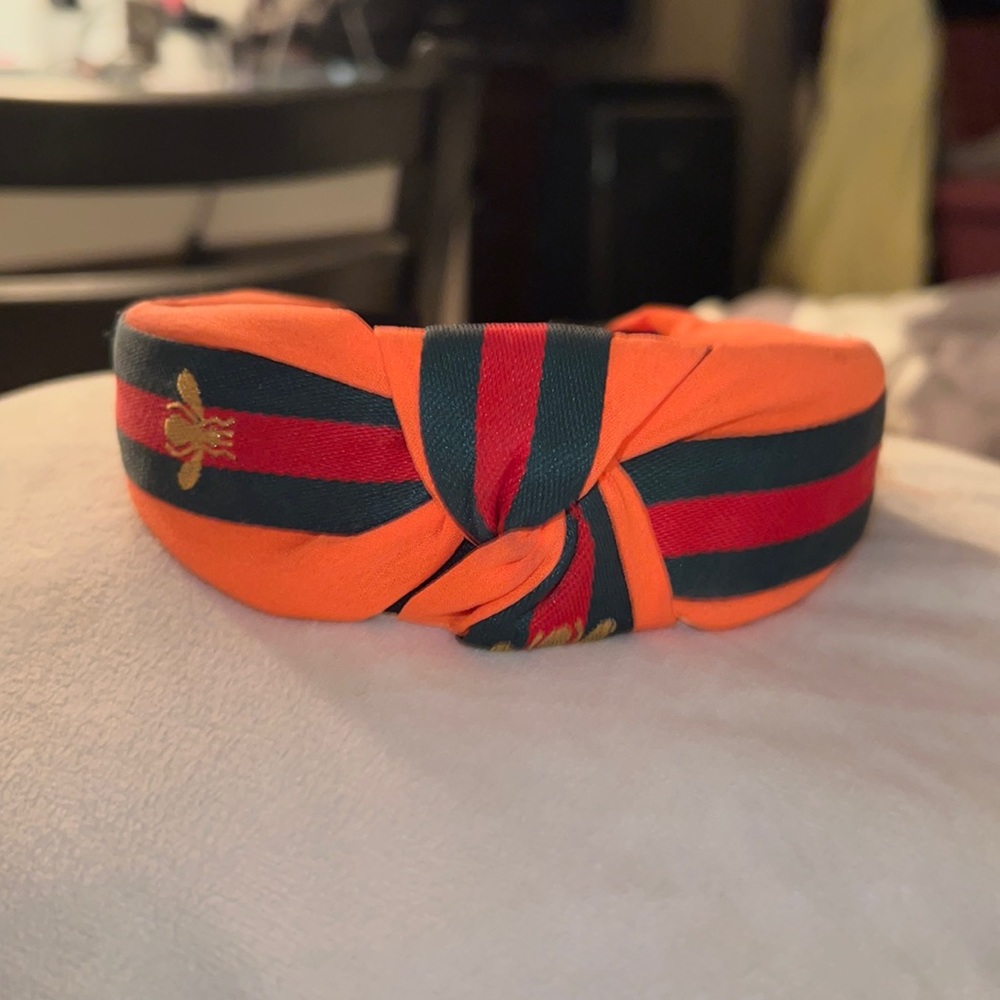 Orange Headband ♥️💚🐝